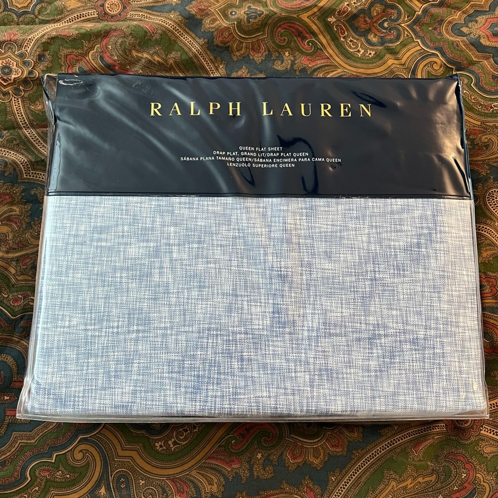Ralph Lauren Veronique Flat Sheet Queen